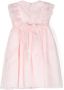 La Stupenderia Organza jurk Roze - Thumbnail 2