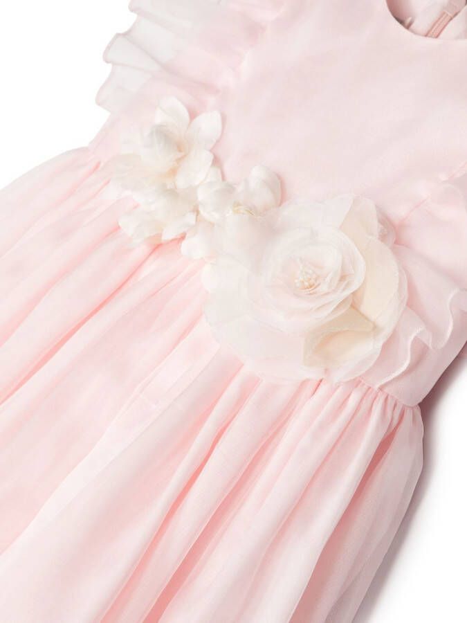 La Stupenderia Organza jurk Roze
