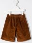 La Stupenderia Ribfluwelen shorts Bruin - Thumbnail 2