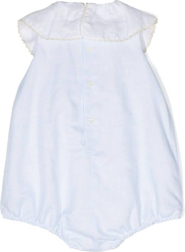 La Stupenderia Romper met ruches Blauw