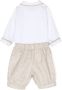 La Stupenderia Broek met print Beige - Thumbnail 2