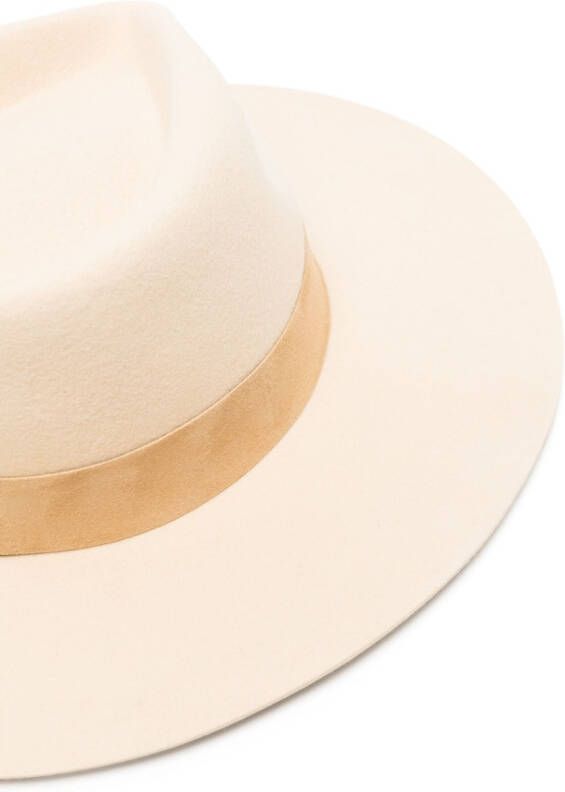 Lack Of Color Fedora hoed Beige