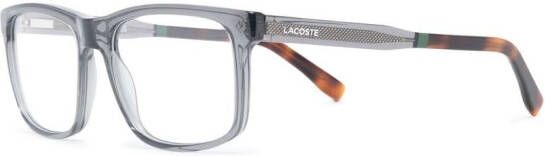 Lacoste Bril met rechthoekig montuur Grijs