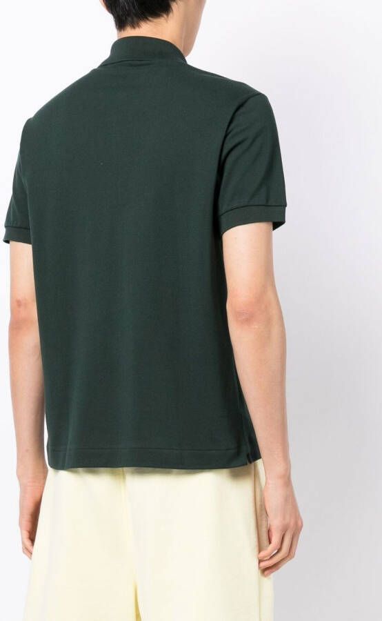 Lacoste Poloshirt met logopatch Groen