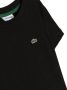 Lacoste Kids Katoenen T-shirt Zwart - Thumbnail 3