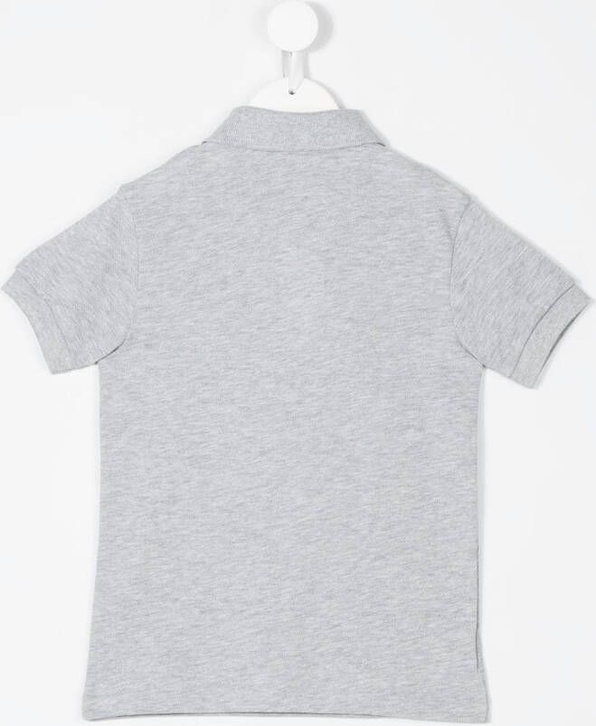 Lacoste Kids klassiek poloshirt Grijs