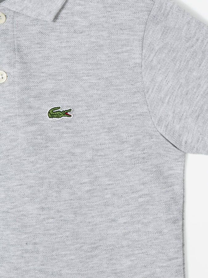 Lacoste Kids klassiek poloshirt Grijs