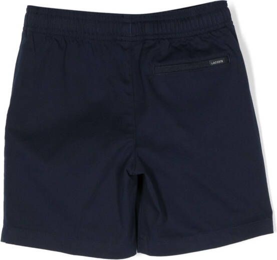 Lacoste Kids Trainingsbroek met logo-applicatie Blauw