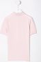 Lacoste Kids Poloshirt met geborduurde krokodil Roze - Thumbnail 2