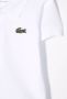 Lacoste Kids Poloshirt met logopatch Wit - Thumbnail 2