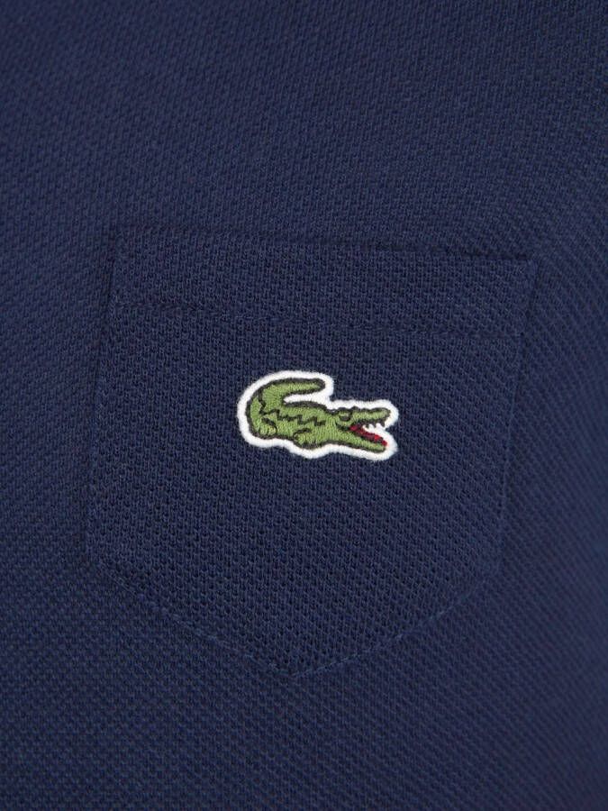 Lacoste Kids Polotop met geborduurd logo Blauw