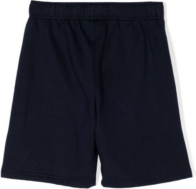 Lacoste Kids Shorts met logopatch Blauw