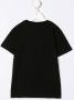 Lacoste Kids T-shirt met geborduurd logo Zwart - Thumbnail 2