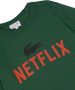 Lacoste Kids T-shirt met logoprint Groen - Thumbnail 3