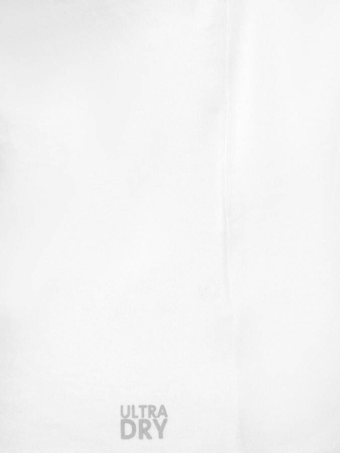Lacoste Kids T-shirt met ronde hals Wit