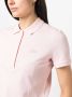 Lacoste Poloshirt met logopatch Roze - Thumbnail 5
