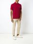 Lacoste logo embroidered polo shirt Rood - Thumbnail 2
