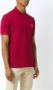 Lacoste logo embroidered polo shirt Rood - Thumbnail 3