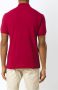 Lacoste logo embroidered polo shirt Rood - Thumbnail 4