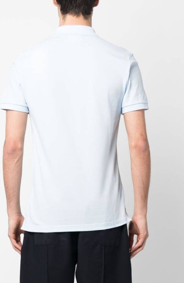 Lacoste Poloshirt met logopatch Blauw