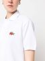 Lacoste Top met logopatch Wit - Thumbnail 5