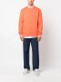 Lacoste Sweater met logopatch Oranje - Thumbnail 2