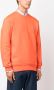 Lacoste Sweater met logopatch Oranje - Thumbnail 3