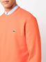 Lacoste Sweater met logopatch Oranje - Thumbnail 5