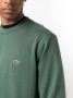 Lacoste Sweatshirt met Lange Mouwen en Logo Patch Groen Heren - Thumbnail 11
