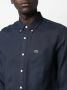 Lacoste Overhemd met geborduurd logo Blauw - Thumbnail 5