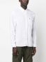 Lacoste Overhemd met geborduurd logo Wit - Thumbnail 3