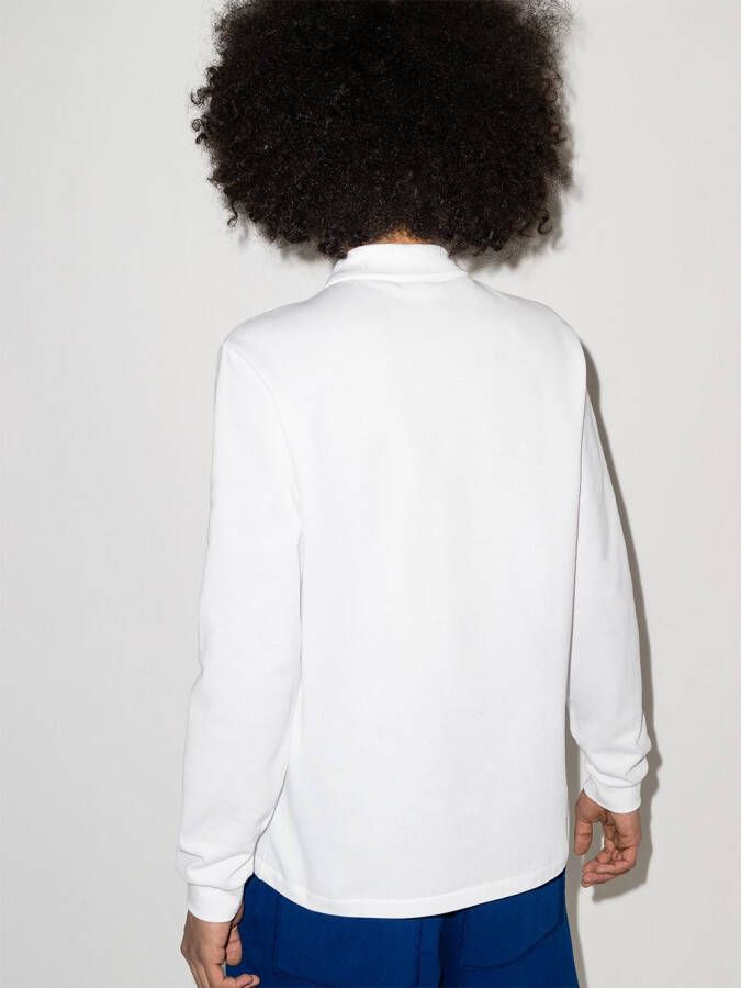 Lacoste Piqué poloshirt Wit