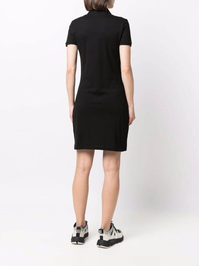 Lacoste Polojurk met logopatch Zwart