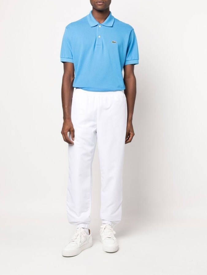 Lacoste Poloshirt met logopatch Blauw