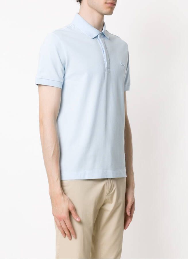 Lacoste Poloshirt met logopatch Blauw