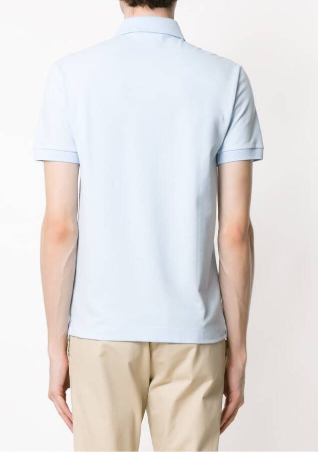 Lacoste Poloshirt met logopatch Blauw