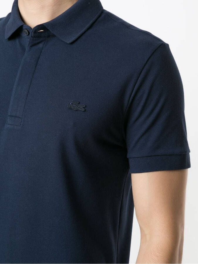 Lacoste Poloshirt met logopatch Blauw