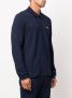 Lacoste Poloshirt met logopatch Blauw - Thumbnail 3