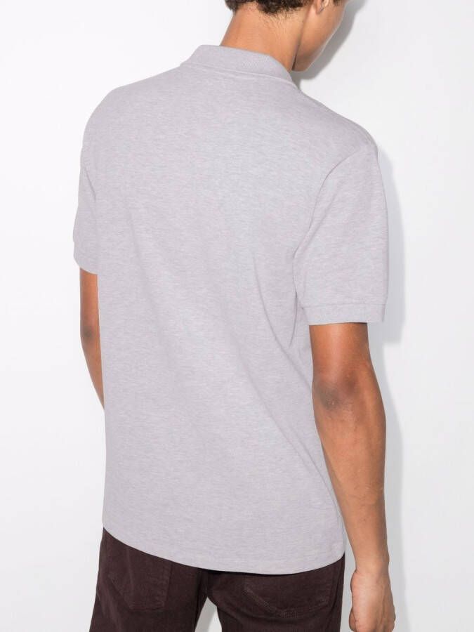 Lacoste Poloshirt met logopatch Grijs