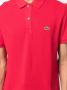 Lacoste Poloshirt met logopatch Rood - Thumbnail 5
