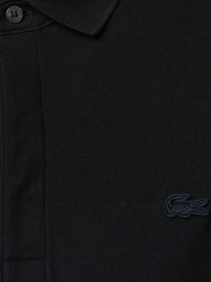 Lacoste Poloshirt met logopatch Zwart
