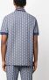 Lacoste Klassieke pasvorm Monogram Motief Polo met Contrasterende Kraag Blauw Heren - Thumbnail 6