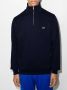 Lacoste Sweater met geborduurd logo Blauw - Thumbnail 2