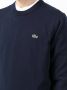 Lacoste Sweater met geborduurd logo Blauw - Thumbnail 5