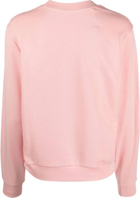 Lacoste Sweater met logopatch Roze