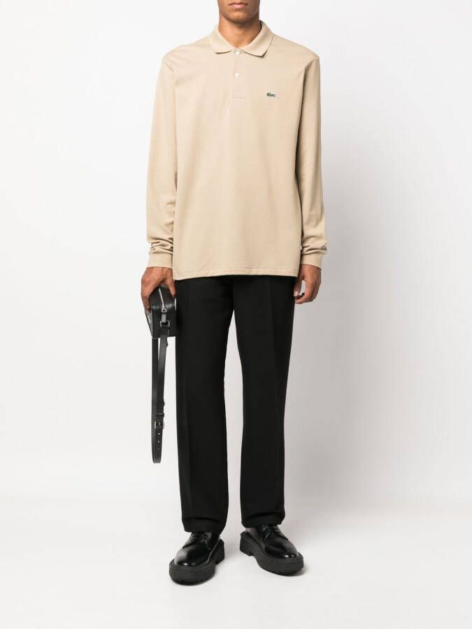 Lacoste T-shirt met lange mouwen Beige