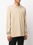 Lacoste T-shirt met lange mouwen Beige - Thumbnail 3