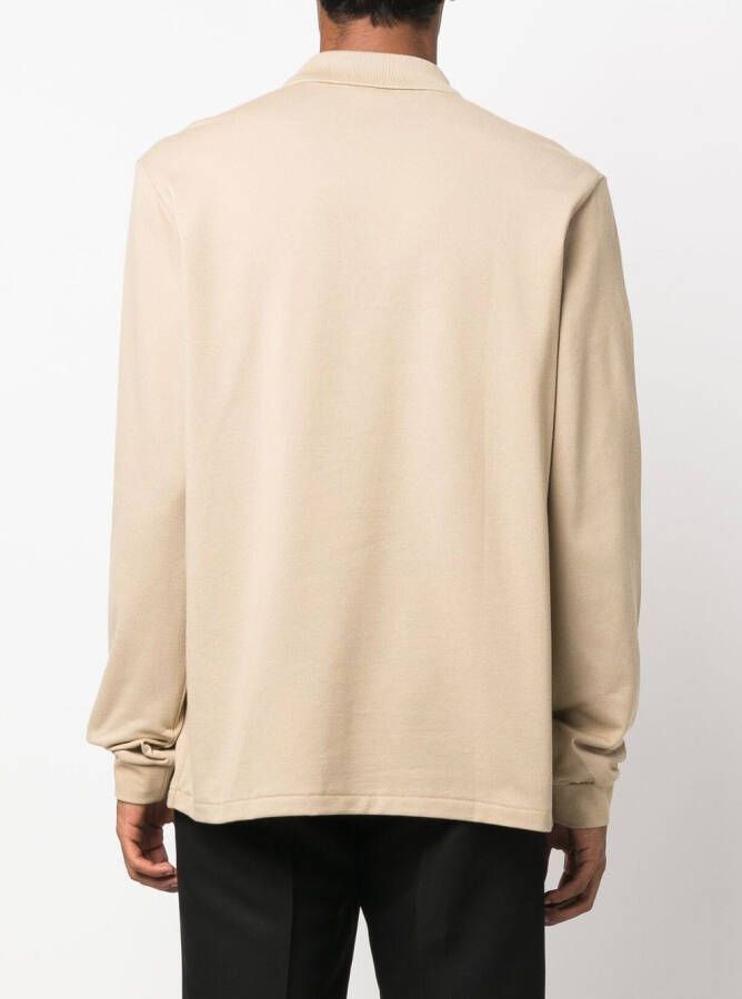 Lacoste T-shirt met lange mouwen Beige