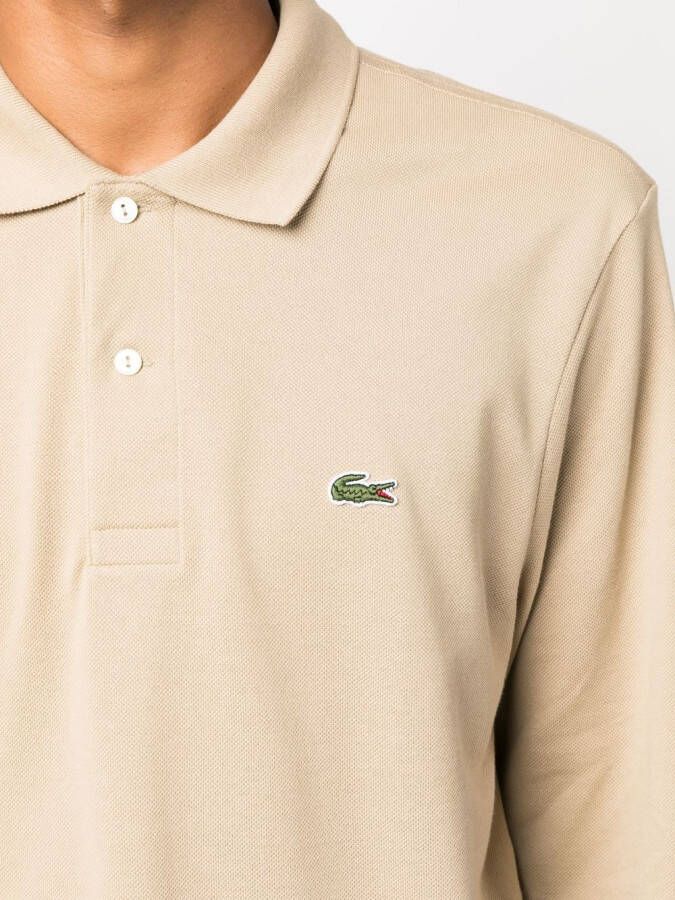 Lacoste T-shirt met lange mouwen Beige