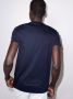 Lacoste T-shirt met logopatch Blauw - Thumbnail 3